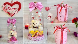 3 Manualidades Para SAN VALENTIN  Diy ValentineS Day  Decoraciones para el 14 de febrero [upl. by Junna]