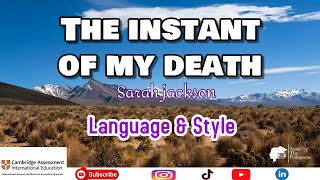 Language and Style of The Instant of My Death [upl. by Einiar]