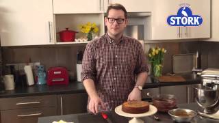 Edd Kimbers Chocolate Salted Caramel Marble Cake  Stork Recipes [upl. by Etnohc628]