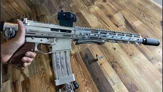 Underfolder on a AR 300blkDead Foot Arms [upl. by Ateuqal]