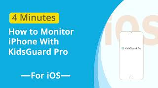 No Jailbreak How to Monitor iPhone with KidsGuard Pro for iOS [upl. by Punak]