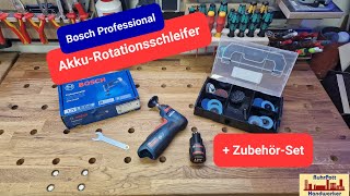 BOSCH 12V AkkuRotationsschleifer [upl. by Namlas]