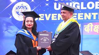 17th Convocation Pokhara University Uniglobe college Convocation at Uniglobe College  short [upl. by Htide864]