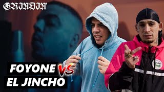 FOYONE vs EL JINCHO El BEEF COMPLETO en ESPAÑOL [upl. by Anoynek]