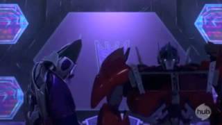 Transformers prime  Our Solemn Hour  Optimus X Arcee Tribute [upl. by Susy386]