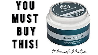 THE MAN COMPANY Beard Creme Review [upl. by Kali506]