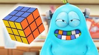 Funny Animated Cartoon  Spookiz Hungry Frankie Eats Rubiks Cube 스푸키즈  Videos For Kids [upl. by Donella]