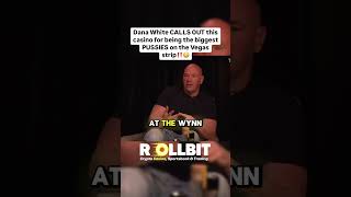 Dana White calls out this vegas casinos for being the worst on the vegas strip danawhite [upl. by Fairman]