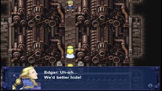 Final Fantasy VI PC Story Scene 151  Edgar reveals reason for him to become Gerad [upl. by Flanders]