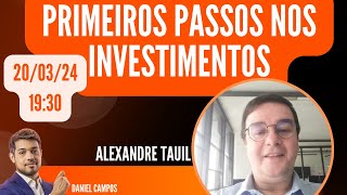 PRIMEIROS PASSOS NOS INVESTIMENTOS [upl. by Aynatahs]