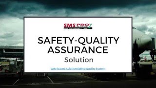 SMSPro Safety Quality Assurance Solution Full Introduction [upl. by Aneerak]