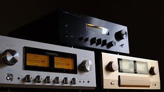 3 Awesome Retro Integrated Amps Featuring the Yamaha AS1200 Accuphase E480 Luxman 550 AXII [upl. by Artair744]