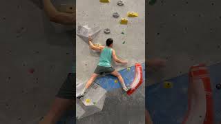 Groove with muscle beta on some relaxing slab V8 climbing rockclimbing escalada [upl. by Anilrahc]