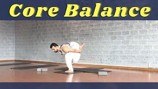 33Minute Core Balance Yoga Class Flow For Beginners  With Master Sourav  Kiows [upl. by Alana]