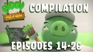 Angry Birds  Piggy Tales  Pigs at Work  Compilation Ep1426 [upl. by Oibesue]