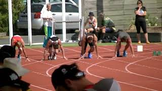 100m  Mens 3034  Pan Pacific Masters Games  2018 [upl. by Malim]