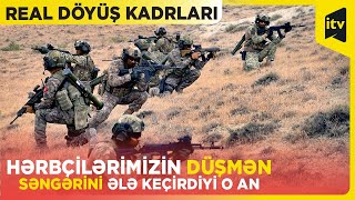 Antiterror əməliyyatında hərbçilərimiz düşmən səngərini belə ələ keçirdi [upl. by Osmund]