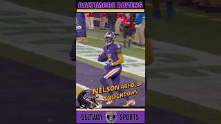 Nelson Agholor scores Ravens touchdown ravensflock ravensnation baltimoreravens shorts ravens [upl. by Valentin]