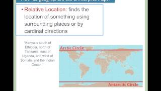 12 How do geography geographers use amp interpret maps Pt 1 [upl. by Aicinet239]