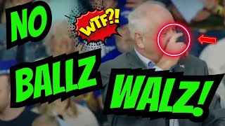 Tim Walz Brutally HECKLED Today DOES NOTHING at Bethlehem Rally funny [upl. by Reneta934]