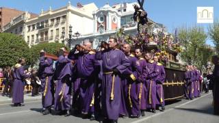 Multitudinario encuentro de Jesús Nazareno y La Verónica en el Altozano [upl. by Innavoeg]