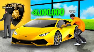 RUBO TUTTE LE LAMBORGHINI DAL CONCESSIONARIO SU GTA5 [upl. by Trevethick]