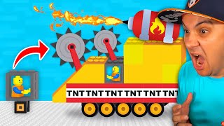 I Made LEGO 100X More Dangerous  Toys Crash Arena [upl. by Cindee]