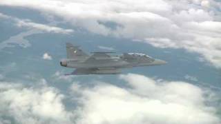 First flight with Royal Thai Air Force Gripen [upl. by Cyril]