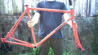 SURLY STRAGGLER 2019 salmon candy red サーリー ストラグラー フレームセット買ったった [upl. by Yruj]