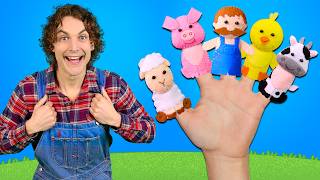 Old MacDonald Finger Family  Kids Songs amp Nursery Rhymes [upl. by Martica]