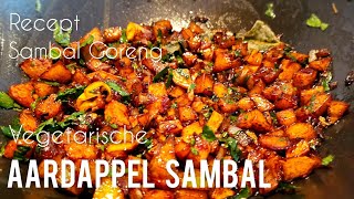 Surinaamse aardappel sambal maken receptSambal goreng kentang kering recipe [upl. by Blanka]