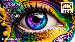 Art OLED Demo 4K Video ULTRA HD 120 FPS  Dolby Vision 4K HDR [upl. by Rehm]