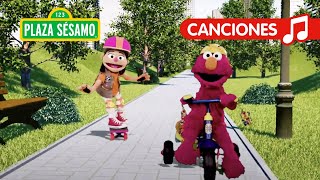 Plaza Sésamo Canta con Elmo y Ji Young “¡Pasear es mejor si lo hacemos juntos”  Canción [upl. by Nosylla]