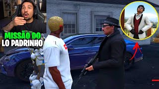 PIUZINHO RECEBEU MISSÃO DO LO PADRINHO NO GTA [upl. by Naoma]