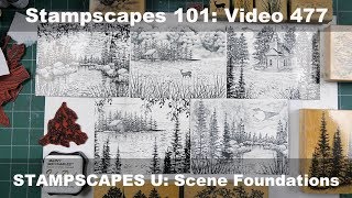 Stampscapes 101 Video 477 STAMPSCAPES UNIVERSITY 1 quotScene Foundationsquot [upl. by Stirling174]