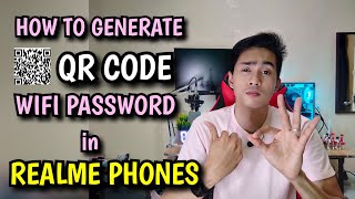 HOW TO GENERATE QR CODE WIFI PASSWORD ON REALME PHONES [upl. by Enileuqaj]