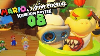 BOWSER JR SE FAIT GRONDER  MARIO  LAPINS CRÉTINS 08 [upl. by Lehcim129]