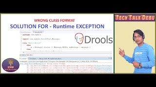 Solution For  javalangRuntimeException wrong class format DROOL Program  Rules Engine  Eclipse [upl. by Nosnek]