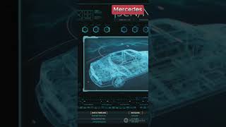 Mercedes AVTR Function Model Interior Exterior shorts ytshorts mercedes car [upl. by Noakes]