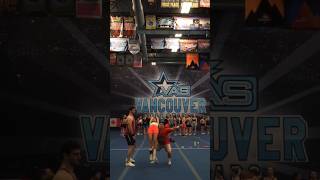 Big stunts cheer stunts partnerstunt cheerleading rewind doubleup training sports [upl. by Dalston]