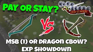 Pay or Stay 18  MSBi vs Dragon Crossbow  OSRS NMZ [upl. by Reinar617]