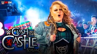 WWE Clash At The Castle 2024  Piper Niven Entrance [upl. by Nyloc]