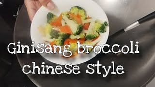 simple broccoli recipe chinese style [upl. by Minnnie]