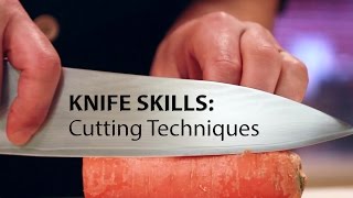 Knife Skills Cutting Techniques [upl. by Gebler501]