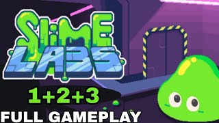 Slime Labs 123 Full Gameplay Walkthrough with All Endings [upl. by Eire745]