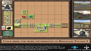 Railroad Tycoon 3 PC Windows game 2003 [upl. by Llehcsreh29]