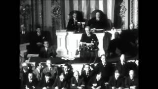 FDR Declares War On Japan Infamy Speech [upl. by Sivartal817]