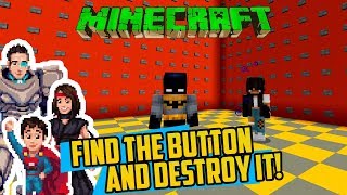 Minecraft CANT FIND BUTTON MUST SET EVERYTHING ON FIRE Find the Button Mod Story Edition [upl. by Jacques909]