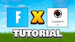 How to INSTALL and USE CROSSHAIR X for Fortnite [upl. by Ellekcim949]