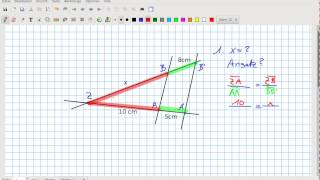 Übungen zum Strahlensatz 1  Nr 1 [upl. by Ybreh]